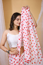 Chic Smooth Georgette Saree | Designer Banglori Silk Unstitched Blouse (0.80M) | Party Wear