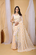 Smooth Georgette Saree for Women with Bangalore Silk Blouse (0.80 m) | Elegant Designer Saree