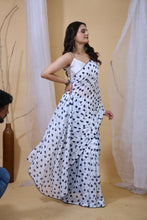 Women's Plain Georgette Saree | Premium Banglori Silk Blouse | Lightweight Daily & Festive Wear