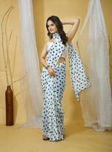 Chic Smooth Georgette Saree | Designer Banglori Silk Unstitched Blouse (0.80M) | Party Wear