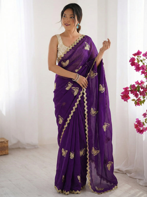 fendy-sattin-saree, dual-shade-saree, val-sequence-embroidery, bangalore-embroidery-blouse, multi-embroidery-saree, party-wear-saree, designer-satin-saree, wedding-saree-india