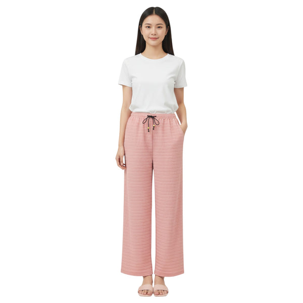 Premium Lycra Wide-Leg Palazzo Pants – High-Stretch & Comfort Fit M-7