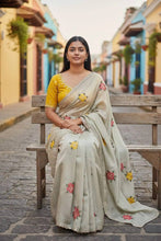 Women's Designer Rangoli Silk Saree for Weddings | Heavy Mirror Work Embroidery Blouse