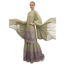 Stunning Festive Ethnic Wear Chinon Fabric Sharara Set for Women BB-04