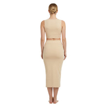 High-Waisted Seamless Shapewear with Stretchable Comfort Band & Side Slit Performance MB-14