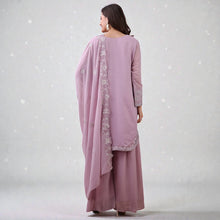 Premium Georgette Top, Bottom & Dupatta Set Lightweight Fluid Georgette Ethnic Suite for Weddings & Parties ANF 6003