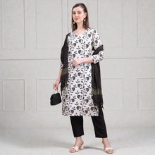 Women's Top, Bottom and Dupatta Daily Wear Traditional Outfit High-Quality Stitched Ethnic Set ANF 6004