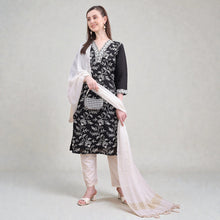 Women's Top, Bottom and Dupatta Daily Wear Traditional Outfit High-Quality Stitched Ethnic Set ANF 6004