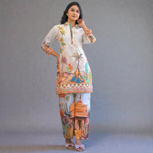 Premium Ready-to-Wear Ethnic Stylish Flared Kurti with Matching Bottom AN-1