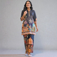 Premium Ready-to-Wear Ethnic Stylish Flared Kurti with Matching Bottom AN-1