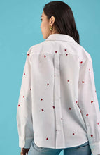 Women's & Girls' Rayon Full Sleeve Shirt - Breathable Relaxed Fit Casual Top Striped or Printed Long Sleeve