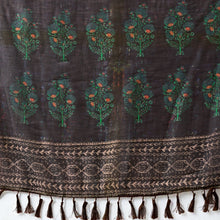 Linen Cotton Floral  Digital Printed Pattern Soft & Lightweight Saree with Unstitched Blouse Piece AB-4