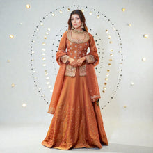 Designer Long Top with Flared Lehenga & Fancy Dupatta Party Wear Lehenga Set ZB-10
