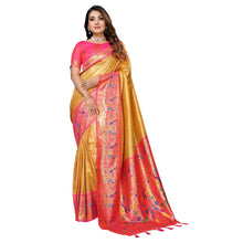 Luxury Banarasi Tissue Silk Saree Fabric for Weddings & Grand Receptions VE-6