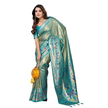 Luxury Banarasi Tissue Silk Saree Fabric for Weddings & Grand Receptions VE-6