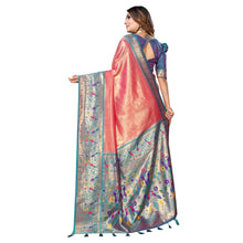 Luxury Banarasi Tissue Silk Saree Fabric for Weddings & Grand Receptions VE-6