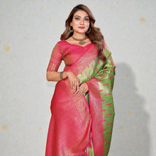 Pure Banarasi Tissue Silk Wedding Wear Saree VE-10