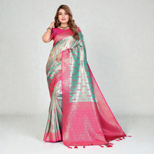 Pure Banarasi Tissue Silk Wedding Wear Saree VE-10