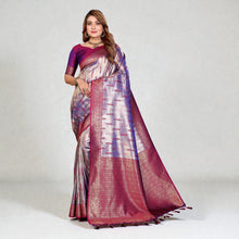 Pure Banarasi Tissue Silk Wedding Wear Saree VE-10