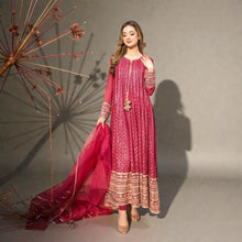 New Designer Party Wear Gown with Pant & Dupatta Set Ready-to-Wear Ethnic 3-Piece Suite for Women ZB-12