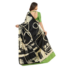 Premium Malai Crepe Digital Floral Printed Design Soft Silk Saree for Women AB-8