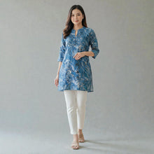 New Lightweight Floral/Solid Designer Ethnic Wear Tunic RM-6