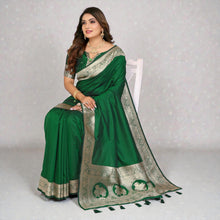 Soft Summer Silk Banarasi Saree Easy-to-Drape Lightweight Designer Saree with Rich Pallu VE-