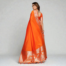 Soft Summer Silk Banarasi Saree Easy-to-Drape Lightweight Designer Saree with Rich Pallu VE-