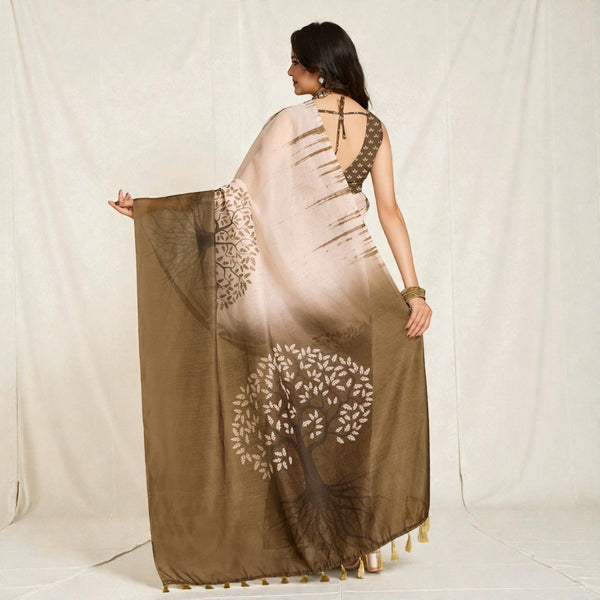 Premium Cotton Linen Designer Saree for Women Fancy Breathable Fabric with Minimalist Design Elegant All-Day Comfort Ethnic Wear AB-14