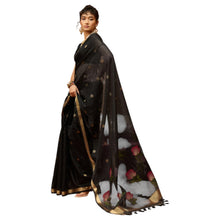 Women's Everyday Traditional Ethnic Wear Spun Cotton Handloom Saree AB-40