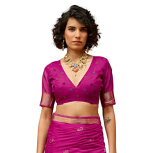 Women's Everyday Traditional Ethnic Wear Spun Cotton Handloom Saree AB-40