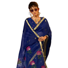 Women's Everyday Traditional Ethnic Wear Spun Cotton Handloom Saree AB-40