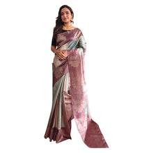 Women's Premium Weaving Silk Saree Traditional Handloom Style Rich Pallu & Zari Work TS-16