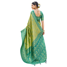 Royal Soft Banarasi Silk Saree with Intricate Zari Weaving & Elegant Floral Pallu B-1
