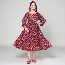 Soft Georgette Long Maxi Dress and Perfect for Vacations, Baby Showers & Evening Brunches RM-5