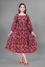 Soft Georgette Long Maxi Dress and Perfect for Vacations, Baby Showers & Evening Brunches RM-5