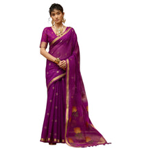 Breathable Everyday Ethnic Wear for Women Soft Texture & Elegant Sheer Finish Saree AB-40-1