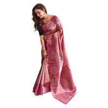Women's Premium Weaving Silk Saree Traditional Handloom Style Rich Pallu & Zari Work TS-16