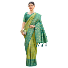 Royal Soft Banarasi Silk Saree with Intricate Zari Weaving & Elegant Floral Pallu B-1