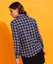 Women’s Classic Checked Poly Cotton Shirt | Trendy Casual Button-Down Top for Women & Girls