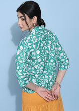 Women's and girls' floral crop shirts in cotton fabric bring breezy, feminine charm with vibrant prints and a cropped silhouette for casual summer vibes