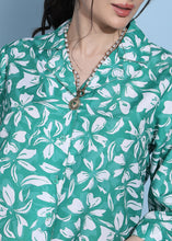 Women's and girls' floral crop shirts in cotton fabric bring breezy, feminine charm with vibrant prints and a cropped silhouette for casual summer vibes