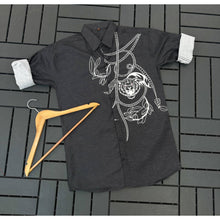 MEN'S EXCLUSIVE  LINEN FABRIC  POSITION PRINT FULLSLEEV DESINER SHIRT VLT1